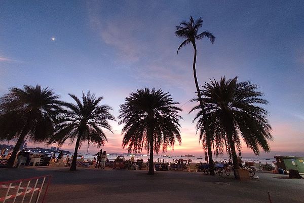 Sonnenuntergang Pattaya