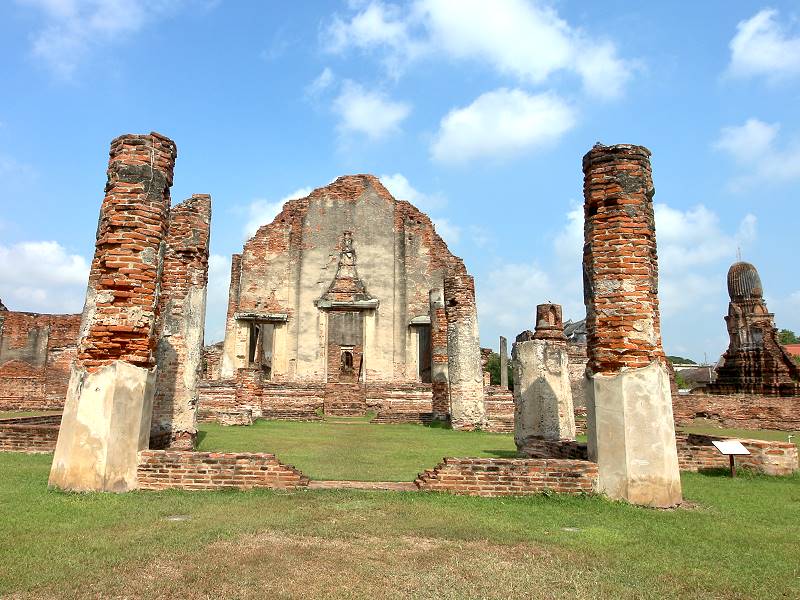 Khmer-Prang des Wat Phra Sri Rattana Mahathat in Lopburi Thailand