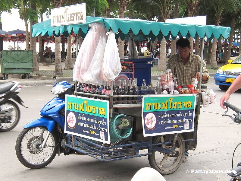 Straßenverkäufer Thailand