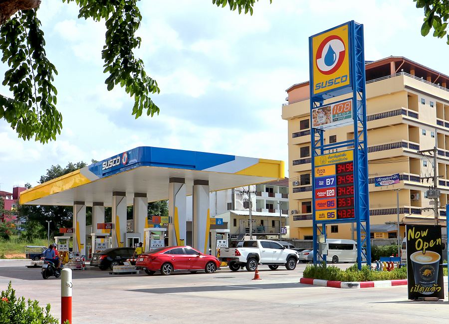 Tankstelle in Thailand