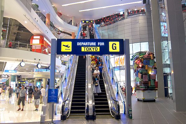 Rolltreppe Terminal 21 Pattaya