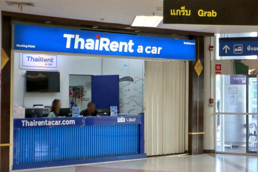 Thai Rent a Car Vermietstation Flughafen Chiang Mai