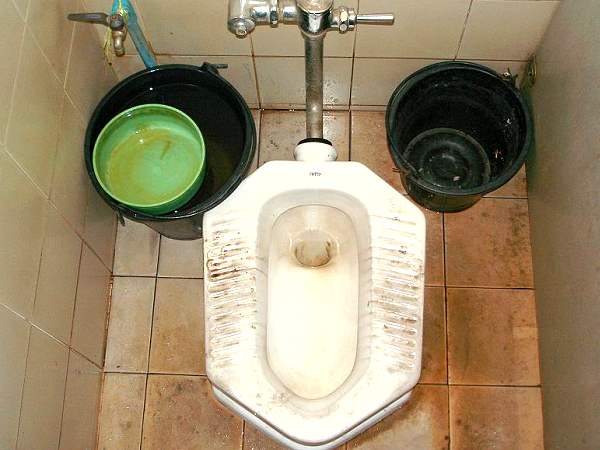 Hocktoilette in Thailand