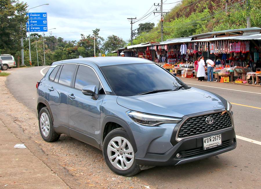 Toyota Corolla Cross Seitenansicht Thailand