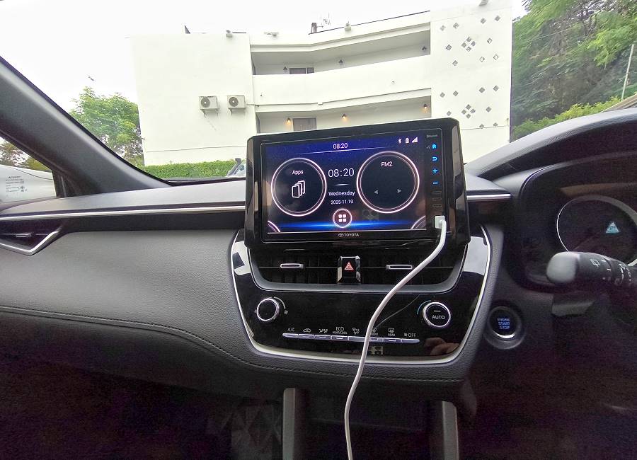 Android Auto im Toyota Corolla Cross Thailand