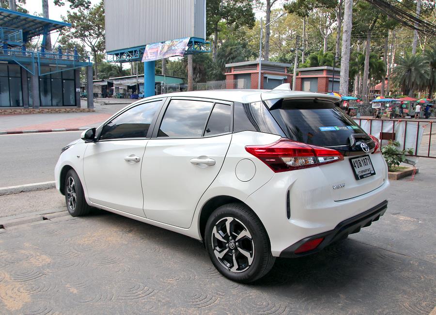 Toyota Yaris in Thailand Heckansicht