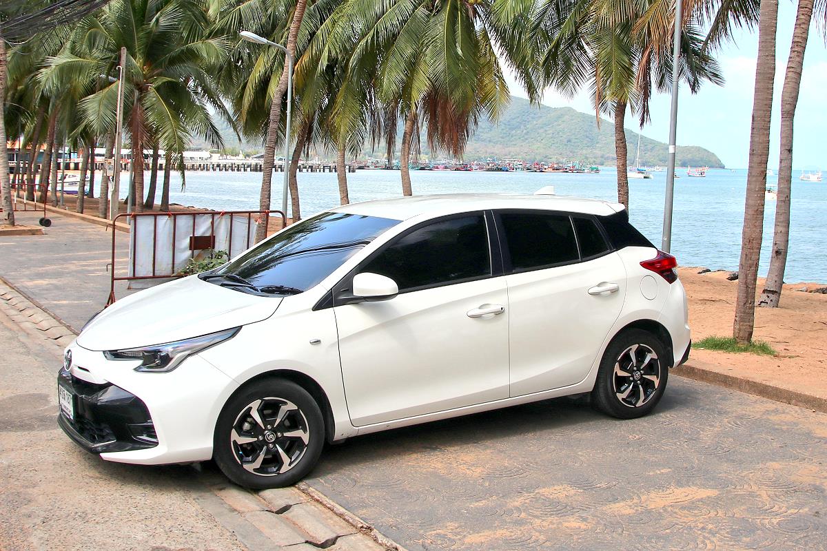 Toyota Yaris als Mietwagen in Thailand
