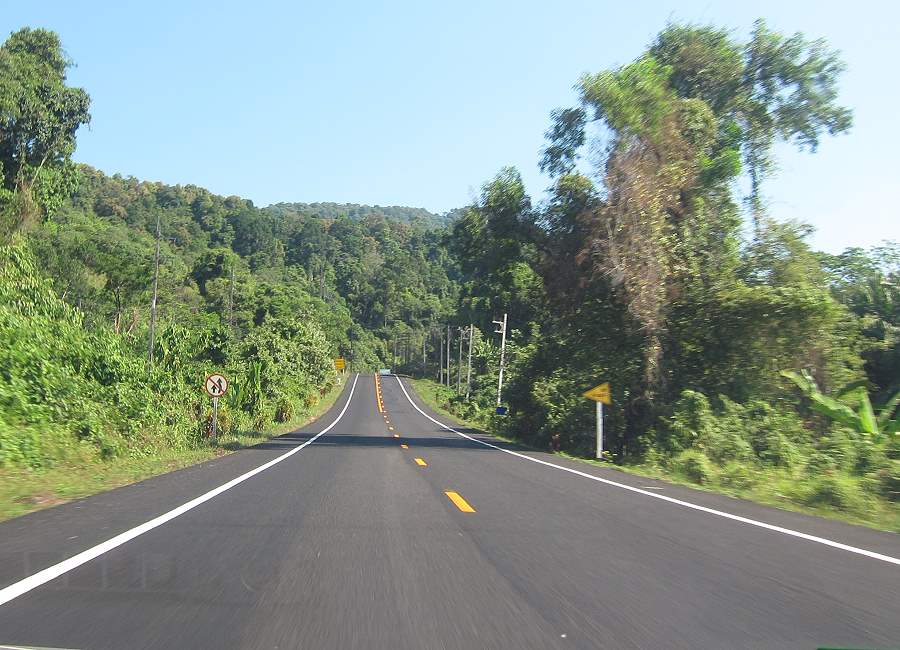 Bundesstraße von Khao Lak nach Ranong