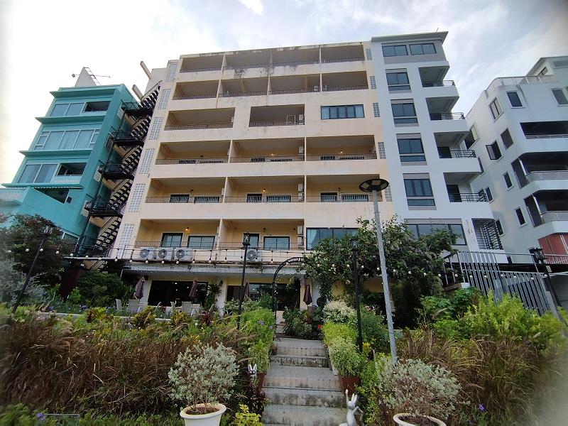 Außenansicht des USABAI Riverside Boutique Hotels in Chanthaburi