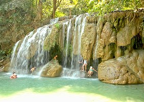 Erawan Wasserfall Thailand