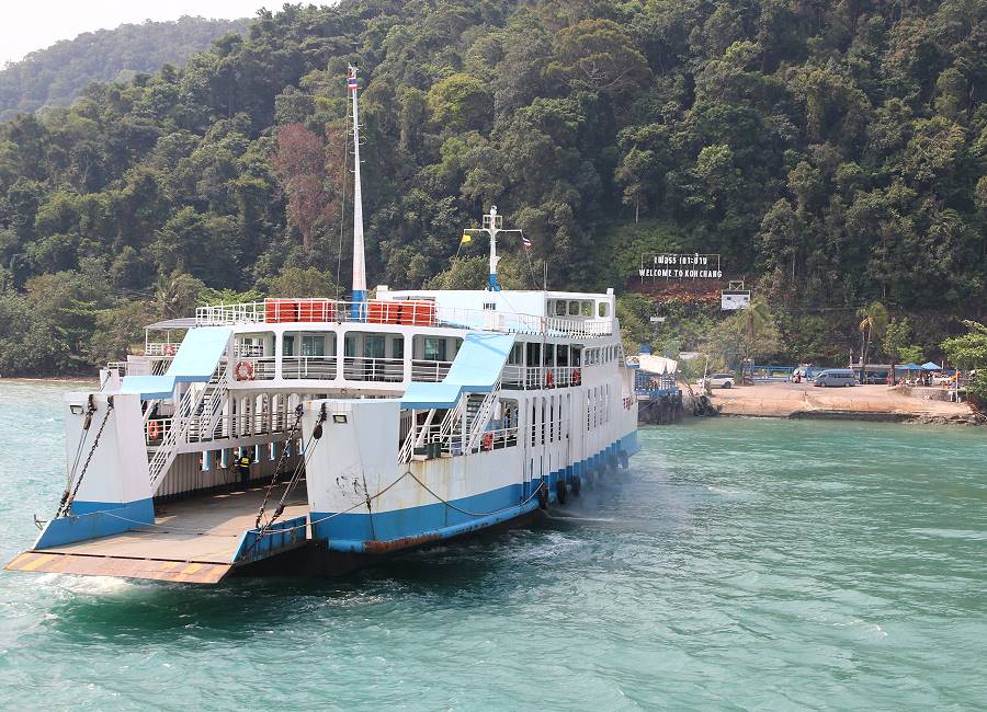 Ao Sapparot Pier Koh Chang