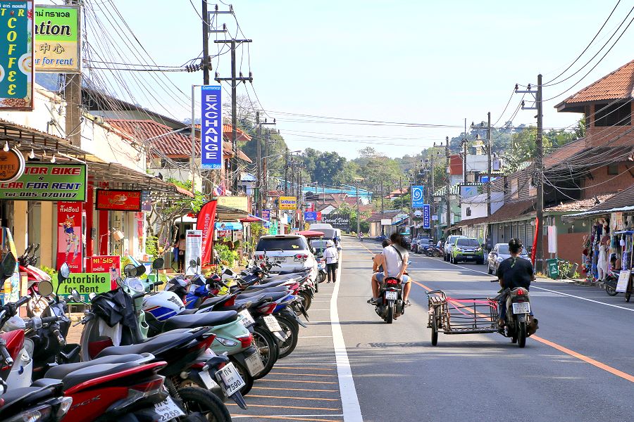 Ortsdurchfahrt Koh Chang