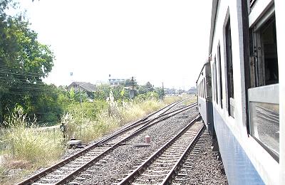 Eisenbahnschienen Thailand