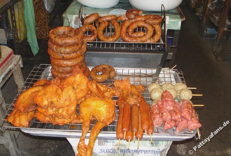 Garküchen in Thailand Günstig essen in Thailand